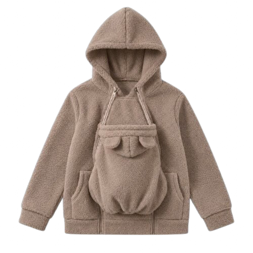 De Mamalein Cocon - Draagjas 2 in 1 in fleece