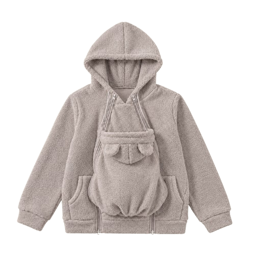 De Mamalein Cocon - Draagjas 2 in 1 in fleece