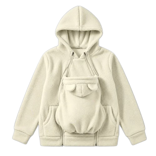 De Mamalein Cocon - Draagjas 2 in 1 in fleece