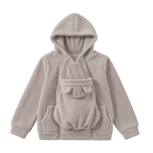 De Mamalein Cocon - Draagjas 2 in 1 in fleece