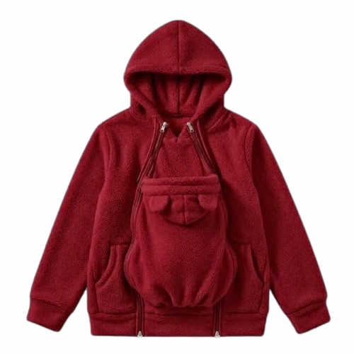 De Mamalein Cocon - Draagjas 2 in 1 in fleece
