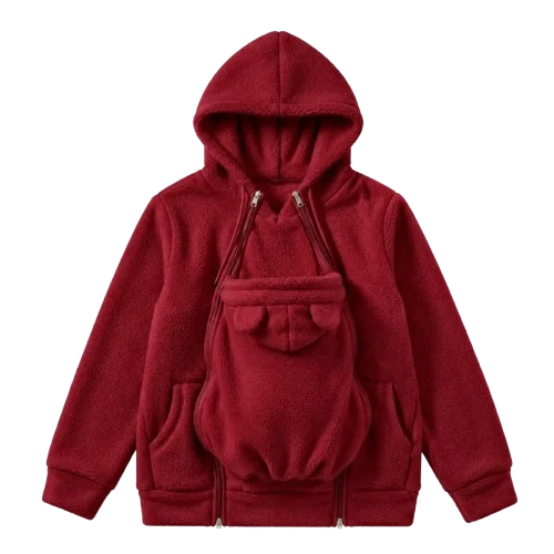 De Mamalein Cocon - Draagjas 2 in 1 in fleece