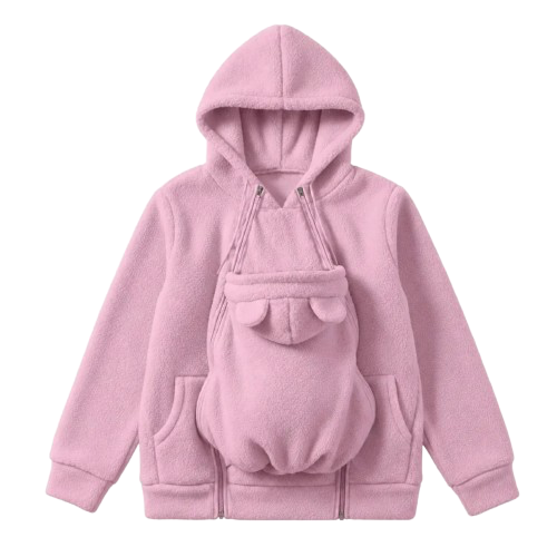 Der Belluvia Kokon – 2-in-1 Tragepulli aus Fleece
