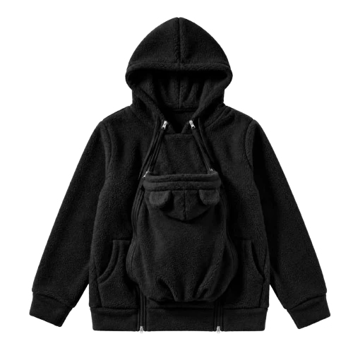 De Mamalein Cocon - Draagjas 2 in 1 in fleece