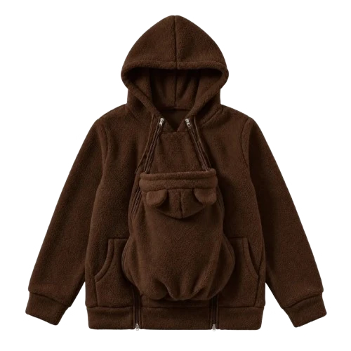 De Mamalein Cocon - Draagjas 2 in 1 in fleece